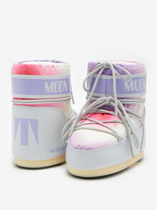 Moon Boot - Mb Icon Low Tie Dye - Glacier Grey - 女士 - 雪地靴 - 冰川灰 商品图3