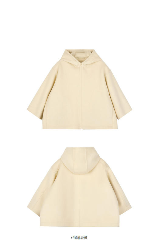 jnby  23年冬款  中长款风衣  1NA810610 商品图9