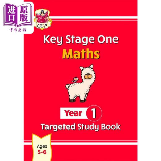 预售 【中商原版】英国原版CGP教辅 New KS1 Maths Year 1 Targeted Study Book KS1 数学 1 年级有针对性的学习书 商品图0