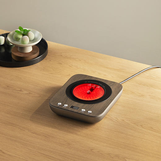 【鸣盏智能电陶炉】家用小型煮茶壶新款烧水壶电茶炉煮茶器泡茶养生壶 商品图2