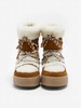 Moon Boot - Mb Jtrack Shearling - Whisky/Off White - 儿童 - 雪地靴 - 浅褐色/白色 商品缩略图3