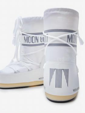 Moon Boot - Mb Icon Nylon - White - 女士 - 雪地靴 - 白色