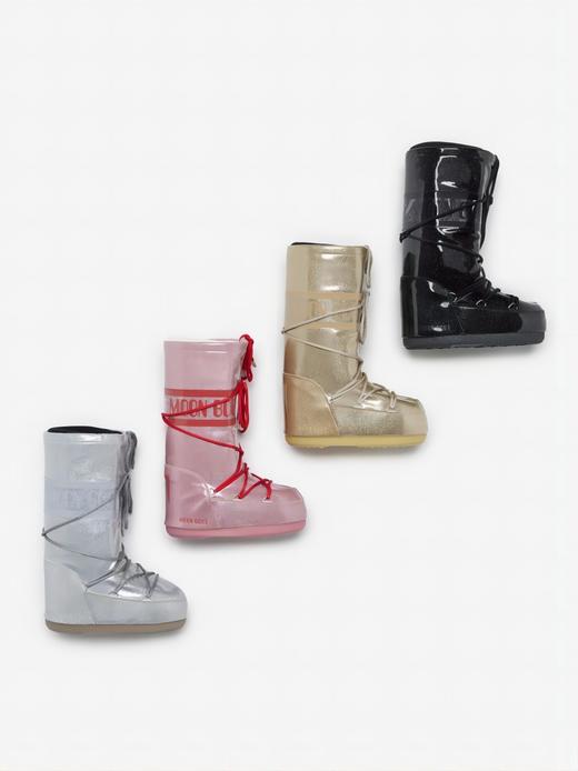 Moon Boot - Mb Icon Glitter - Silver - 女士 - 雪地靴 - 银色 商品图4