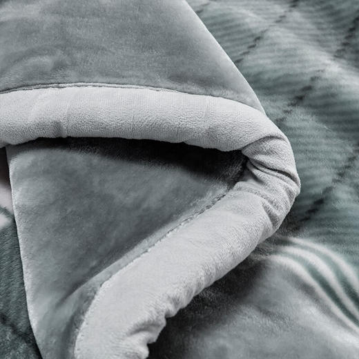 恒源祥礼业TGM1009万木争荣银貂绒毯 200*230 商品图3