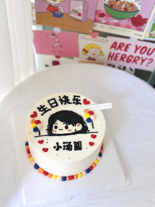 6-10寸 卡通小女孩（手绘款） 商品图0
