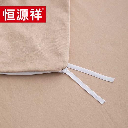 恒源祥礼业TBK3016南汐100支纯净暖绒纯净暖绒四件套  1.8m（被套：200*230cm） 商品图3
