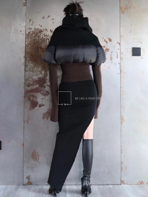 RickOwens | 头套式羊毛披肩围脖 商品图2