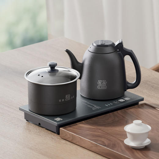 【爆款】吉谷TC008B双底部上水烧水壶全自动智能恒温家用多功能壶 商品图5