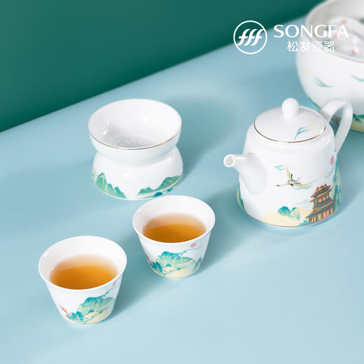 13头乐水仙山茶具套装 商品图4