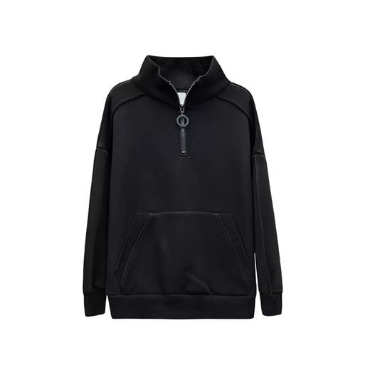 裁缝学苑AS140高领卫衣纸样女装上衣半拉链立领做衣服打版样板 商品图4