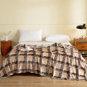 無印微纤维暖绒毯  MUJI-TZ23-86