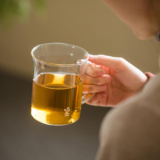 【鸣盏玻璃泡茶杯】羊脂玉瓷滤胆茶水分离办公陶瓷花茶杯男女士高颜值 商品图1