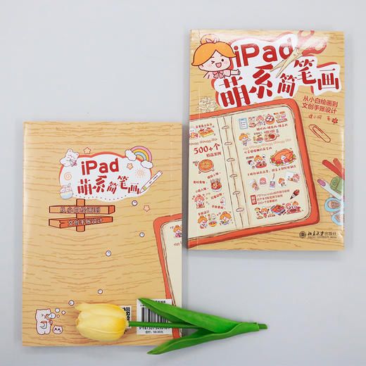 iPad萌系简笔画：从小白绘画到文创手账设计 狸小珂 著 北京大学出版社 商品图2