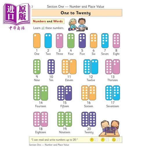 预售 【中商原版】英国原版CGP教辅 New KS1 Maths Year 1 Targeted Study Book KS1 数学 1 年级有针对性的学习书 商品图2