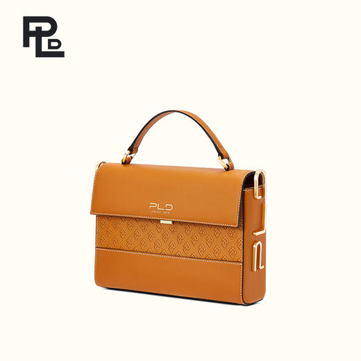 保兰德PLD两岸斜挎包高级感品牌头层牛皮女包通勤必备女包 商品图2
