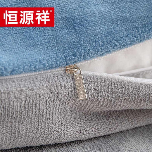 恒源祥礼业TBK2064绅士四件套双人家用宿舍套件 绅士四件套 1.5m（被套：200*230cm） 商品图2