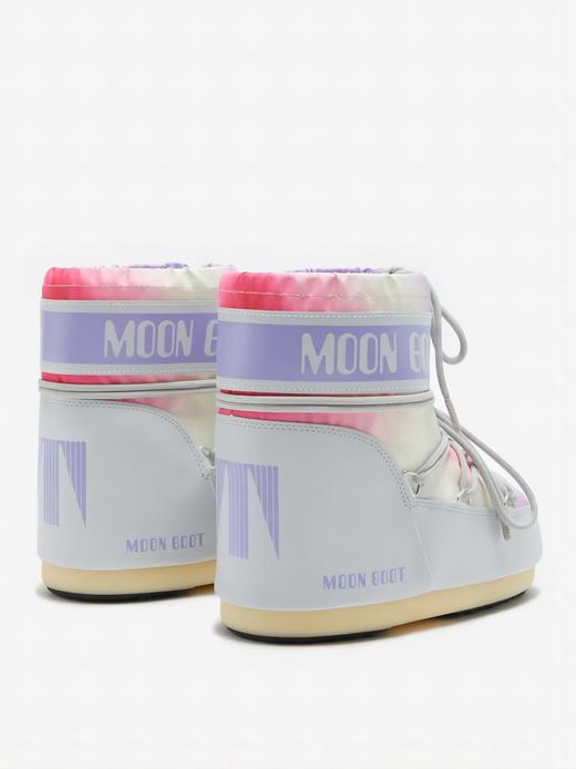 Moon Boot - Mb Icon Low Tie Dye - Glacier Grey - 女士 - 雪地靴 - 冰川灰 商品图1