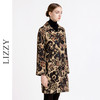 LIZZY2023秋冬新款英伦风格优雅简约H摆型提花面料双排扣大衣2961 商品缩略图2