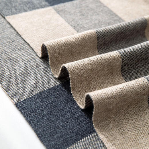 恒源祥礼业SF80-16毛绒混纺围巾（男款） 30*180 商品图2