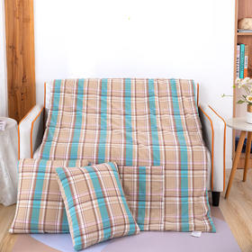 無印格调水洗全棉抱枕被 MUJI-XJ23-11