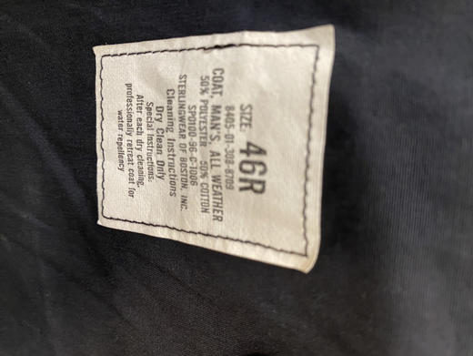 90年代 Vintage 美军公发 长绒毛 外套_CTJK(2XL) 商品图2