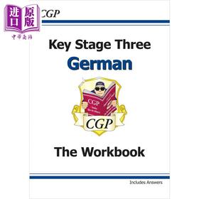 【中商原版】英国CGP KS3 German Workbook with Answers