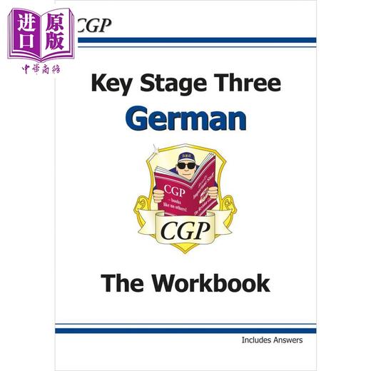 【中商原版】英国CGP KS3 German Workbook with Answers 商品图0