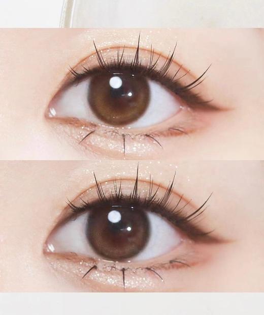 olens月抛 琉璃棕/黑 glowy 14.2mm 一盒2p 商品图0
