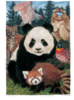 大熊猫丝巾 商品缩略图0
