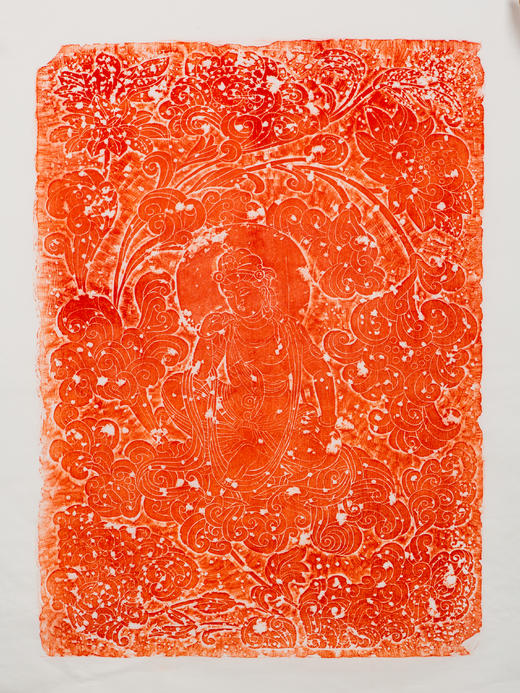 唐代观音造像石刻原拓 商品图0