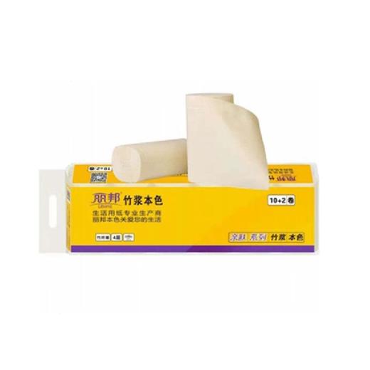 丽邦竹浆本色卫生纸1200g 商品图0