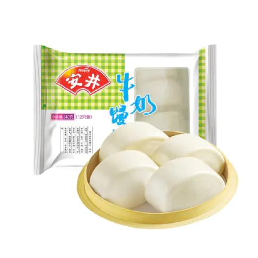 安井牛奶馒头240g 商品图0