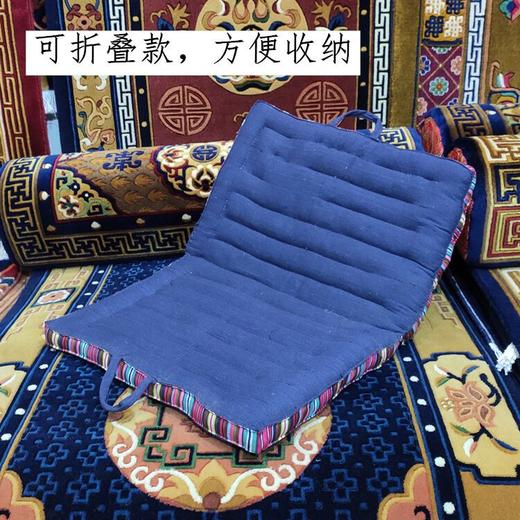 打坐垫家用跪拜垫禅修垫静坐禅垫便携折叠蒲团坐垫加厚款  大小号 商品图2