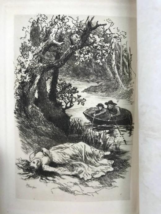 1898年 巴尔扎克《十三人故事》 3幅插图 布面精装32开 商品图5