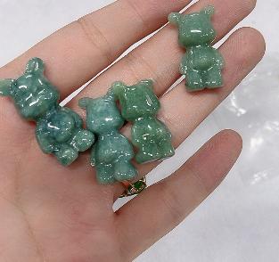 翡翠吊坠-暴力熊 商品图0