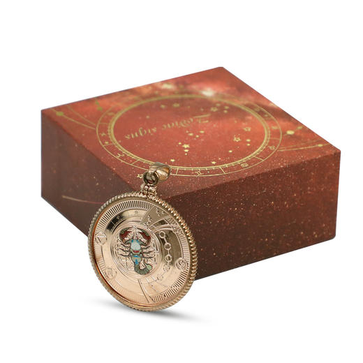 【立减200】喀麦隆星座项链纪念币  足银10克！ 商品图0