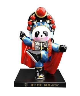 【积分商城-形象店会员专享】川剧变脸熊猫