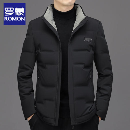 DD-高档羽绒服男2023冬季新款中青年立领鸭绒加大码男士冬装外套 商品图5