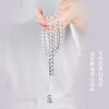 巴西白水晶手链 金刚萨埵修法水晶108颗佛珠念珠手串BSJ001 商品缩略图0