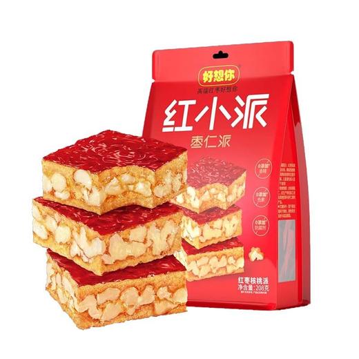 好想你 红小派枣仁派红枣核桃派 208g/袋 商品图0