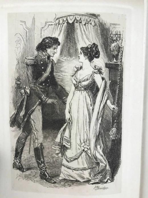 1898年 巴尔扎克《十三人故事》 3幅插图 布面精装32开 商品图2