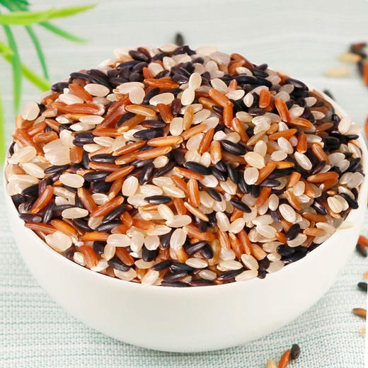 河谷上方 三色糙米组合2.5kg 黑米糙米红米 商品图2