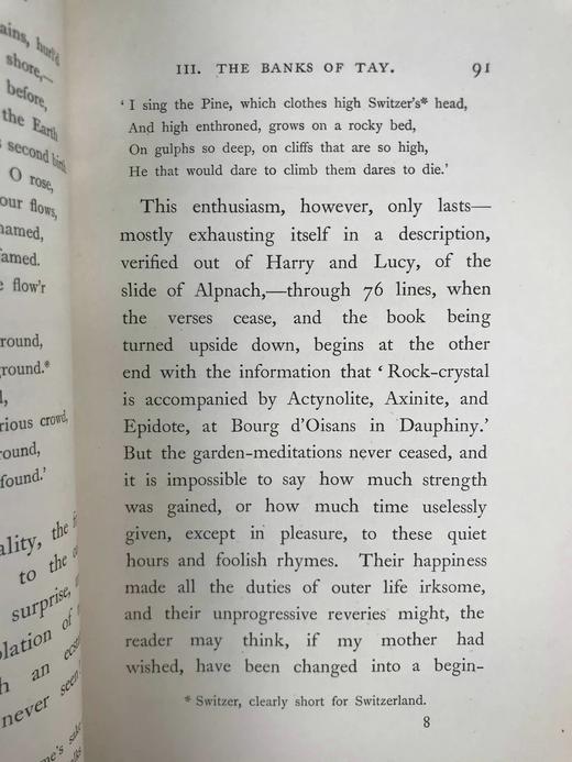 1886年 罗斯金《普雷特利塔》（卷1）自传作品 卷首配2幅插图 全真皮精装大32开 商品图6