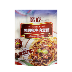 魔吃黑胡椒牛肉意面230g