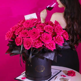 11朵19朵弗洛伊德玫瑰花束-ins高级感网红高端定制玫瑰生日告白求婚纪念日圣诞节情人节浪漫惊喜送花小红书同款