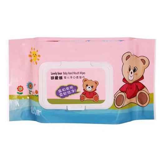 鸿威可爱湿巾80片 商品图0