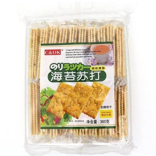 C&OK海苔苏打饼干360g/袋 商品图0