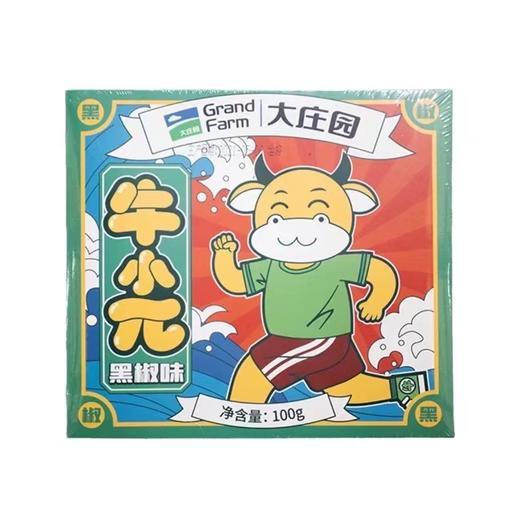 大庄园 牛小兀黑椒牛排 100g 商品图0