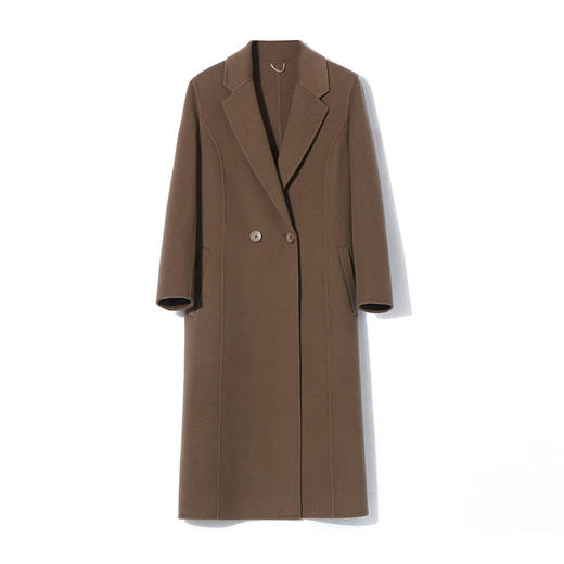 婚礼喜庆羊绒大衣红色结婚喜婆婆婚宴礼服2023年新款羊毛外套KQ-215116 商品图4