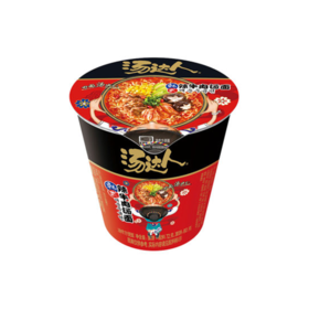 统一汤达人韩式辣牛肉面杯82g